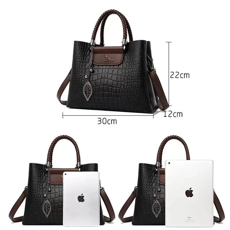 Soft Leather Fashion Shoulder Bag