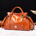 Satchel Handbag with Tassels