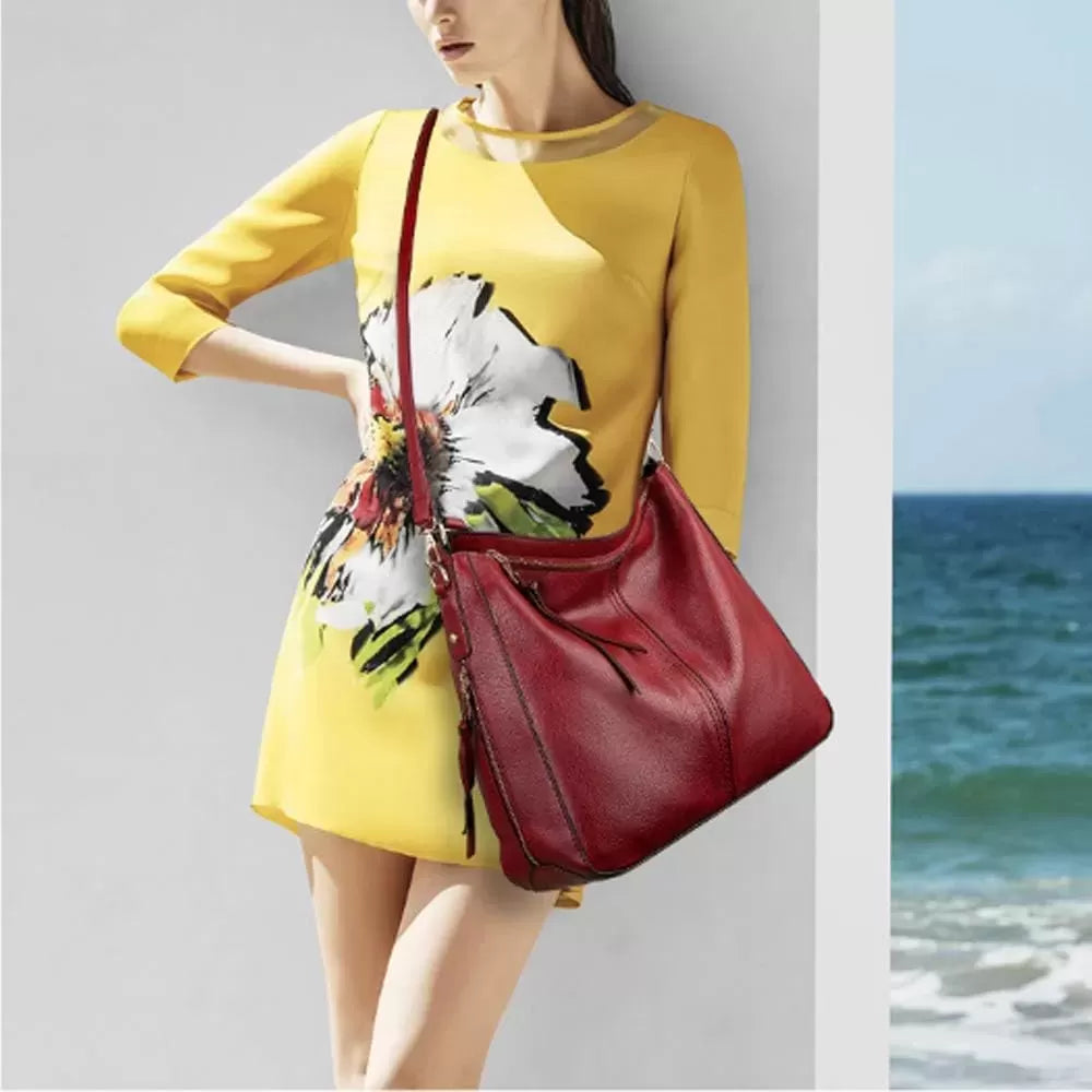 Large Leather Crossbody Bag