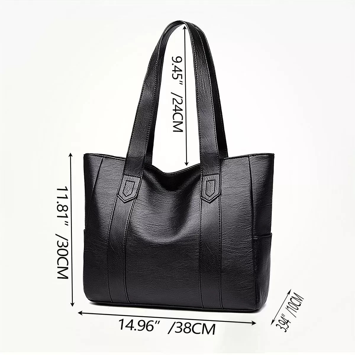 Retro large capacity handbag