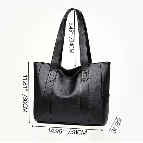 Retro large capacity handbag