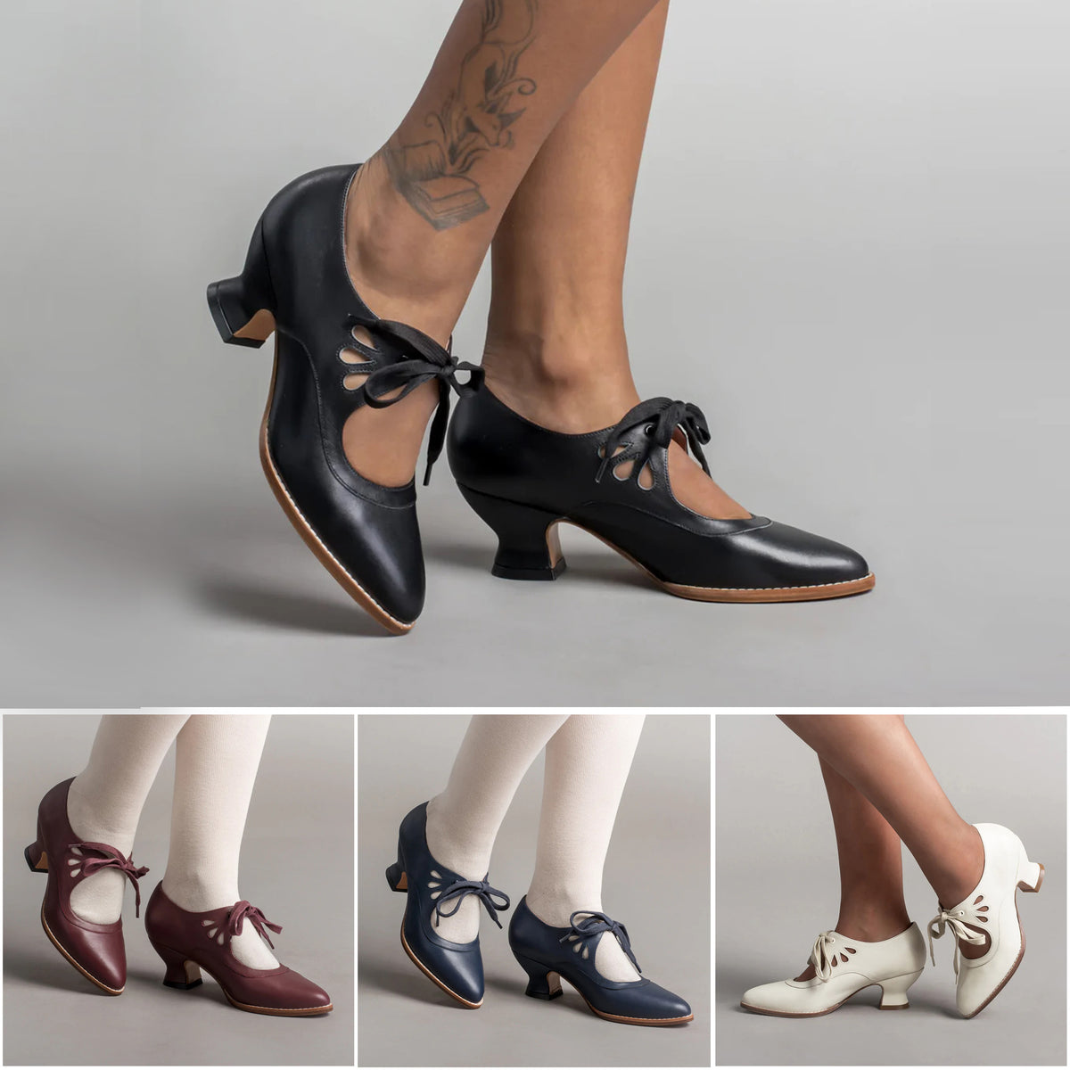 🔥Last Day 49% OFF - 2024 New Women's  High Heel Leather  Shoe