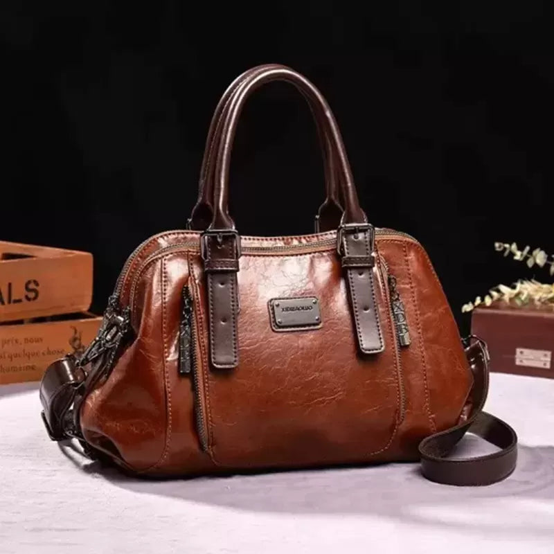 Luxury handbag leather crossbody bag