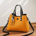Stylish leather shoulder bag
