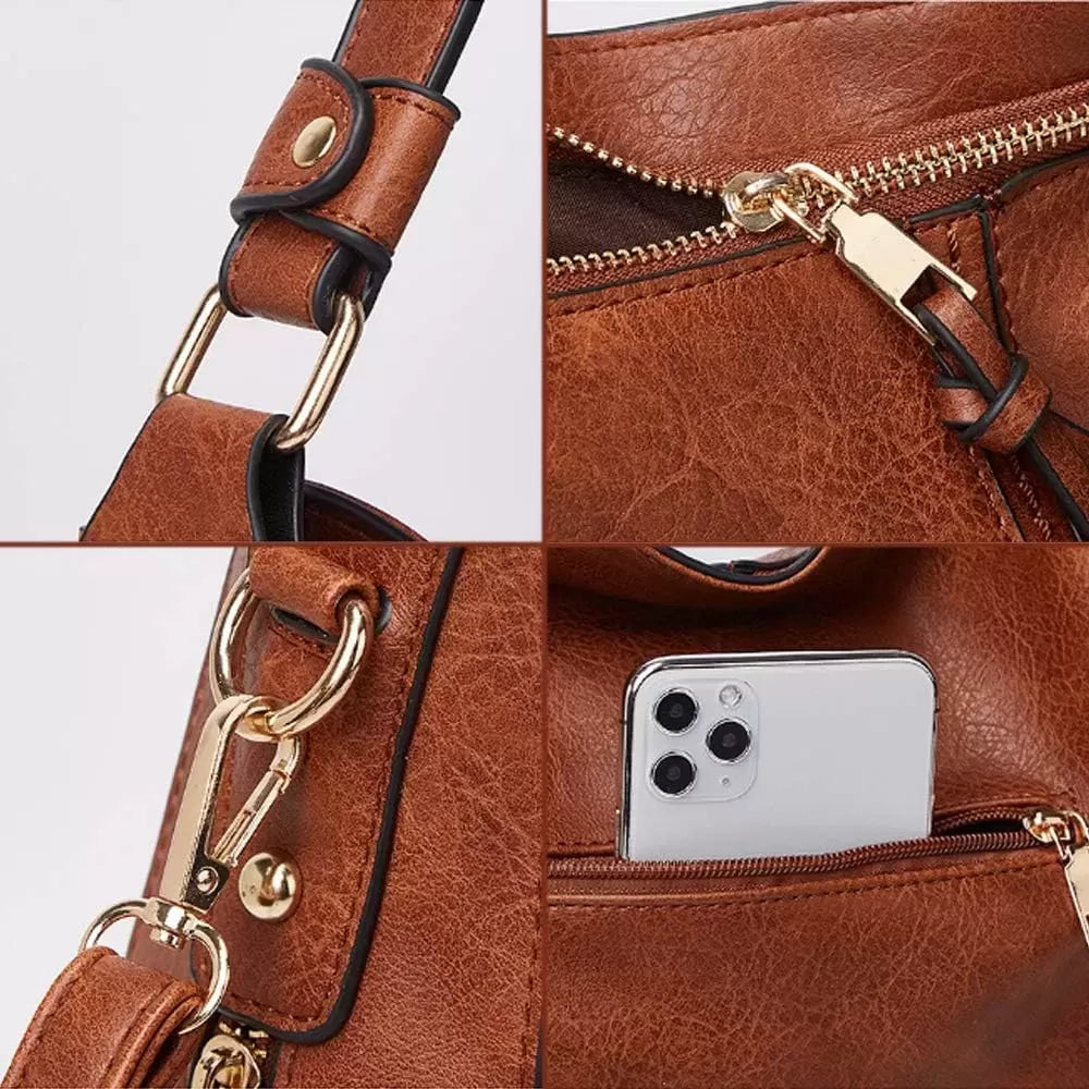 Large Leather Crossbody Bag