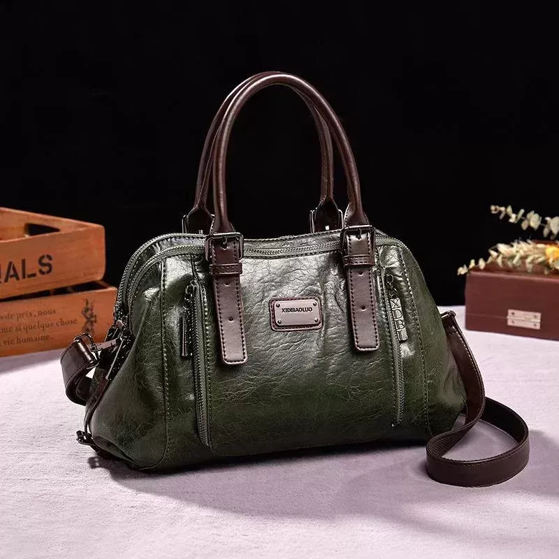 Luxury handbag leather crossbody bag