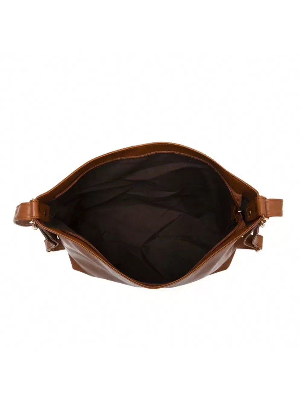 Versatile Tan Leather Bag