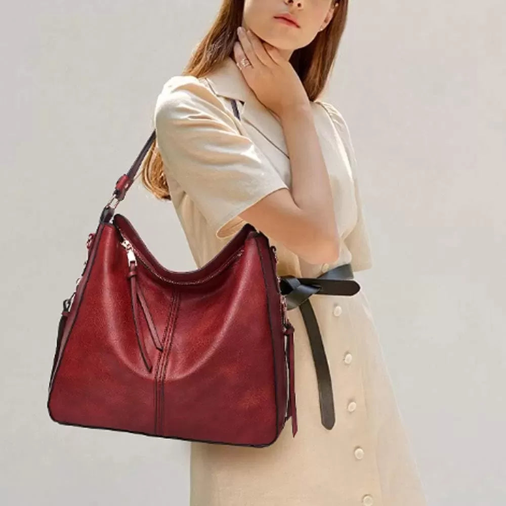 Large Leather Crossbody Bag