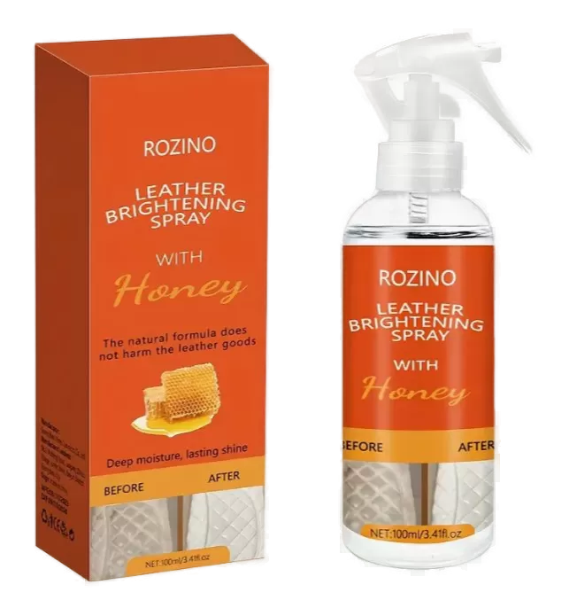 Leather Bags Cleaning Brightening Conditioner Spray Honey-Infused Care