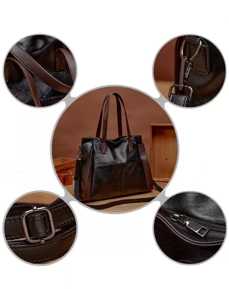 Large capacity single shoulder simple Tote bag