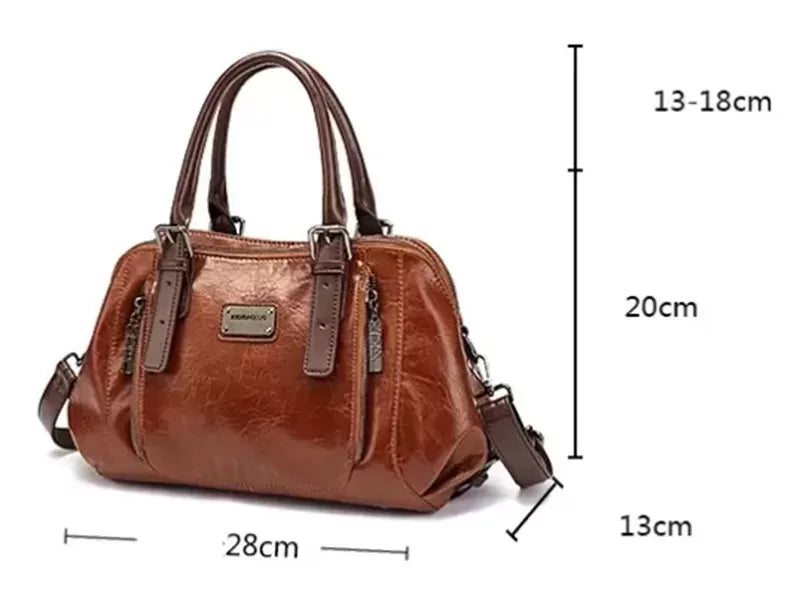 Luxury handbag leather crossbody bag