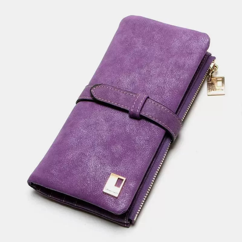 Light weight Vintage Large Capacity Long Wallet