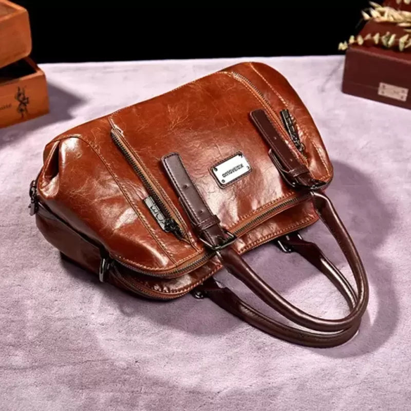 Luxury handbag leather crossbody bag