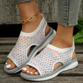Last Day 49% OFF - Elastic slingback orthopedic sports sandals