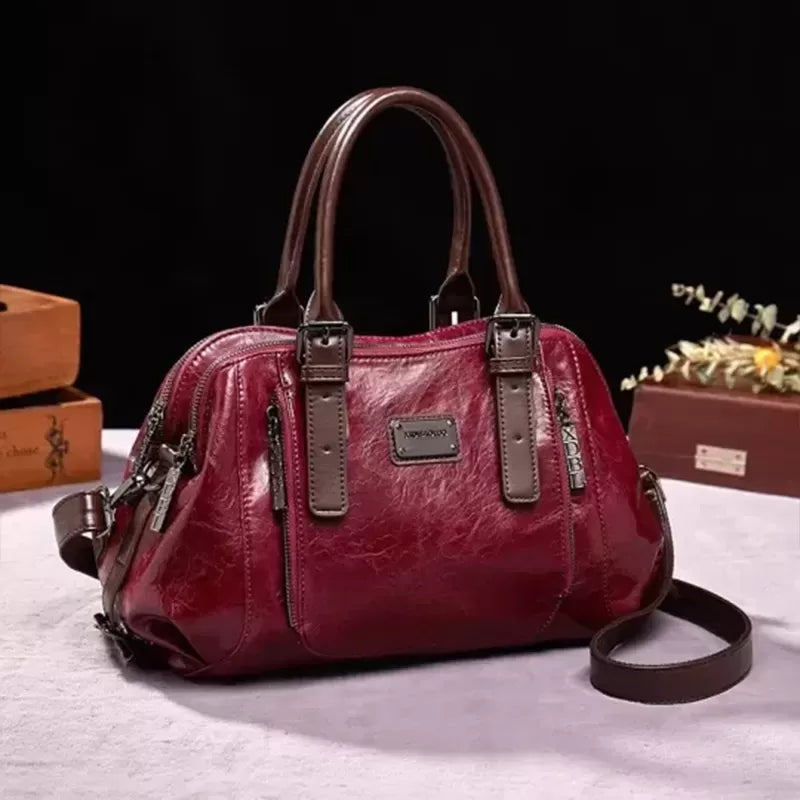 Luxury handbag leather crossbody bag