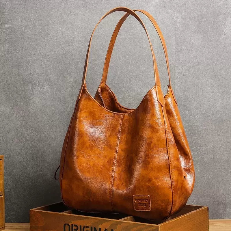 Summer retro large capacity handbag