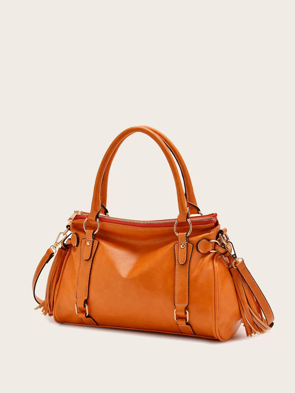 Vintage handmade soft handbag