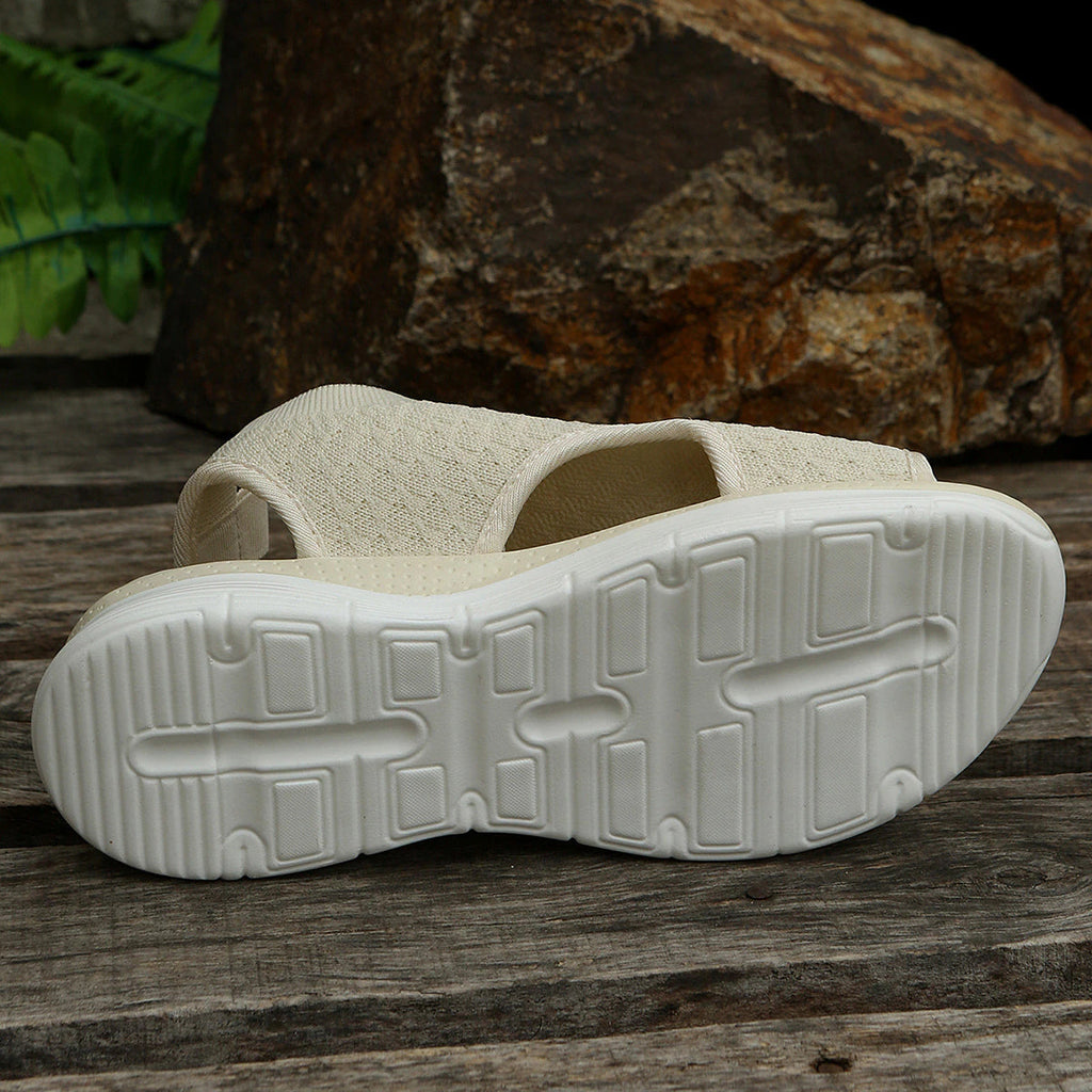 Last Day 49% OFF - Elastic slingback orthopedic sports sandals