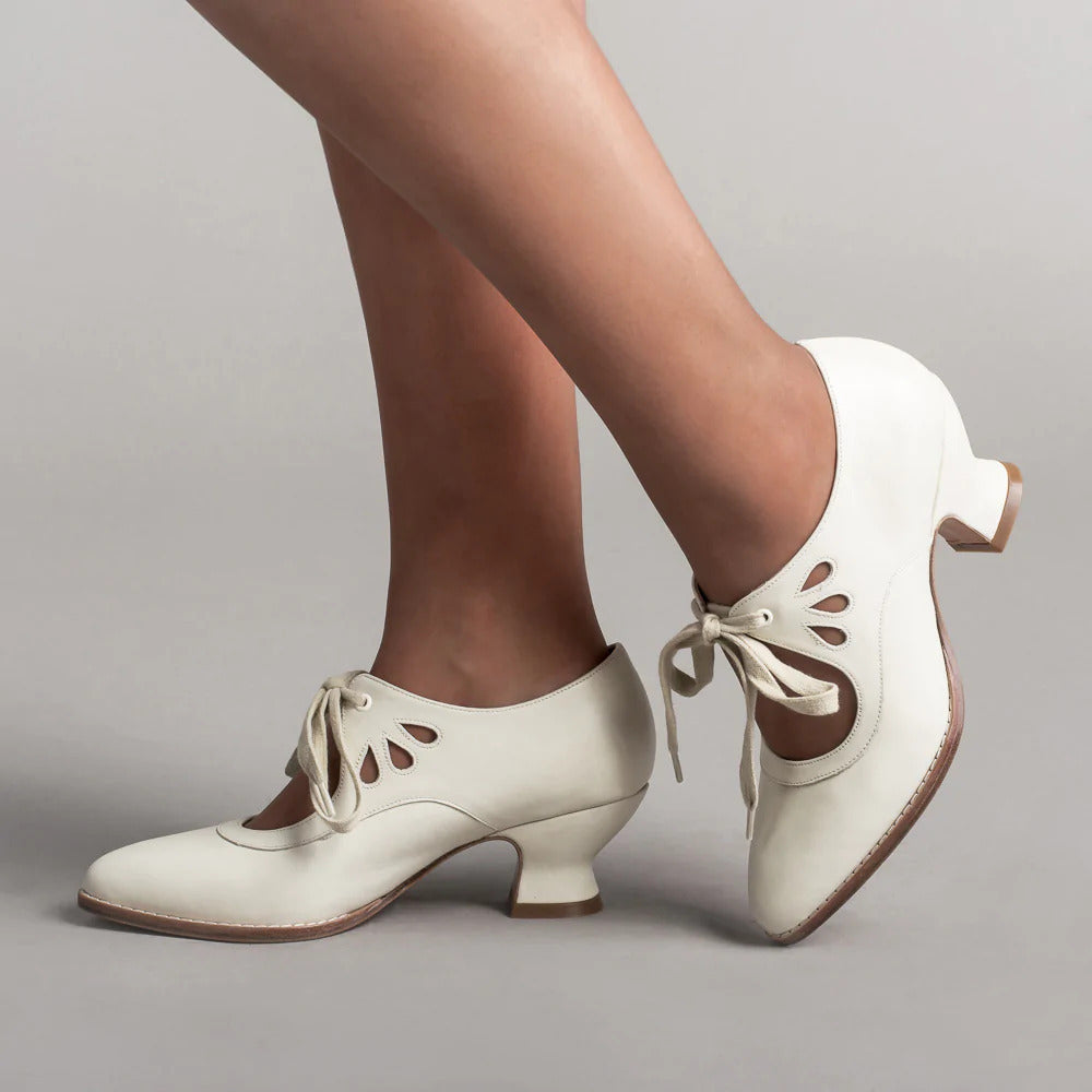 🔥Last Day 49% OFF - 2024 New Women's  High Heel Leather  Shoe